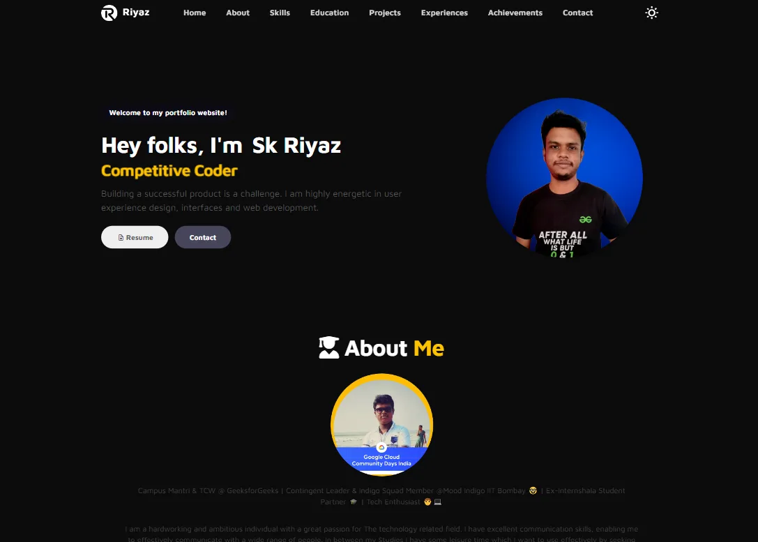 This Website — Portfolio v2 — 1